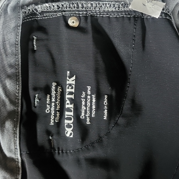 💙🤍❤️HP❤️🤍💙 EUC Athleta: Sculptek Ultra Skinny Gray-Wash Jean, size 10 - Picture 5 of 7